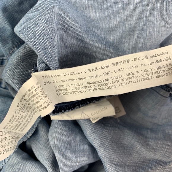 Zara Chambray Denim Tunic - Picture 5 of 5